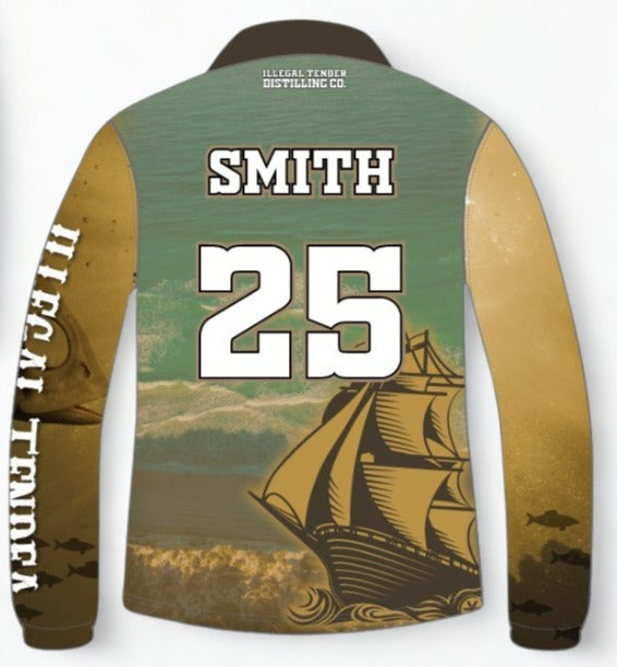 Illegal Tender Rum Co Fishing Shirt