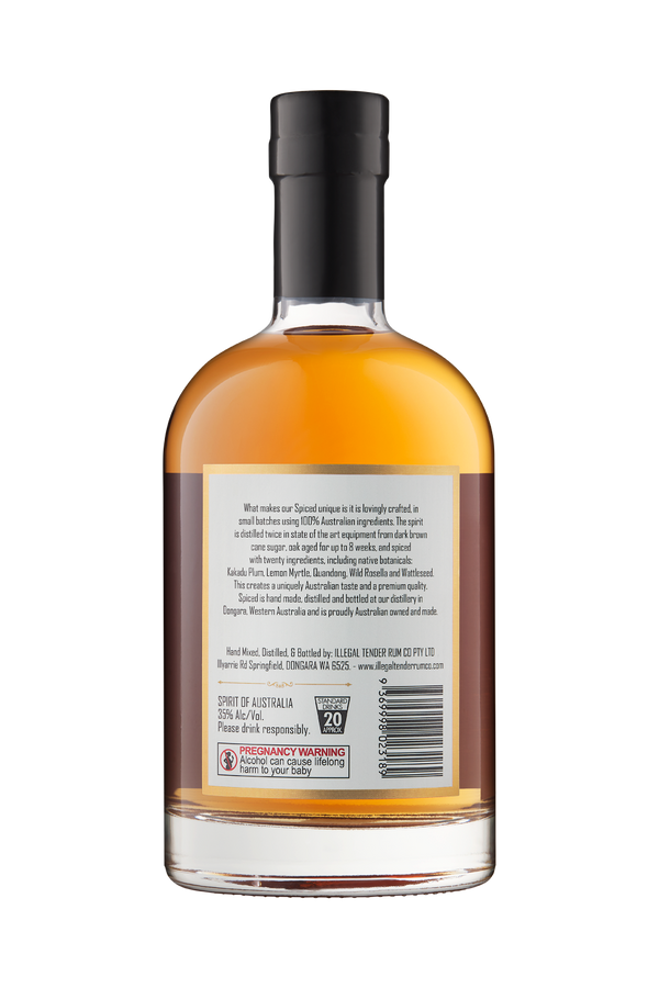 Shop Australian Rum Spiced Alcohol Delivery Illegal Tender Rum Co.