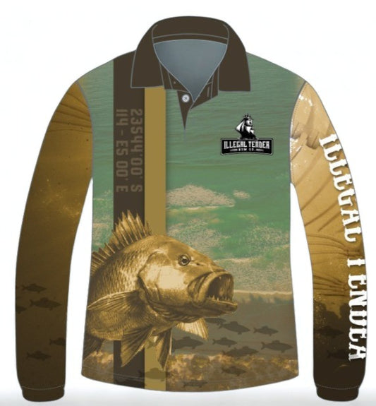 Illegal Tender Rum Co Fishing Shirt