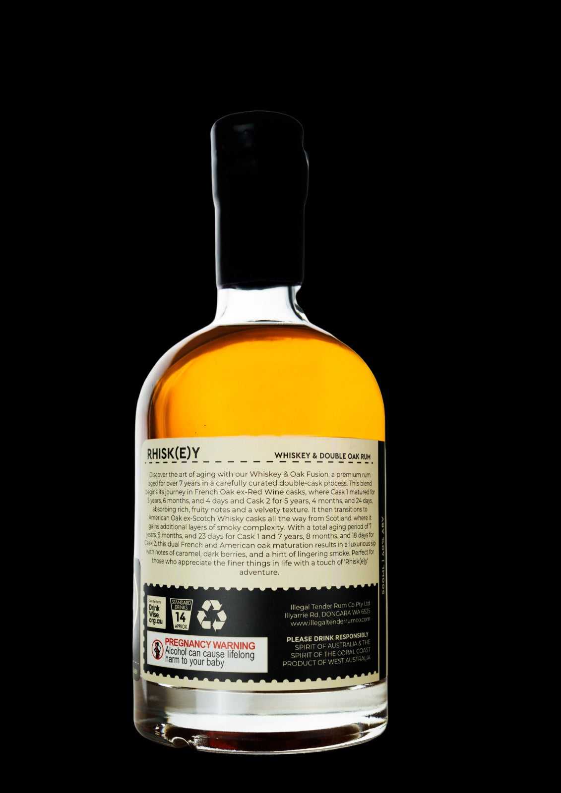 Rhisk(e)y - Limited Release - Double Oak Rum – Illegal Tender Rum Co.