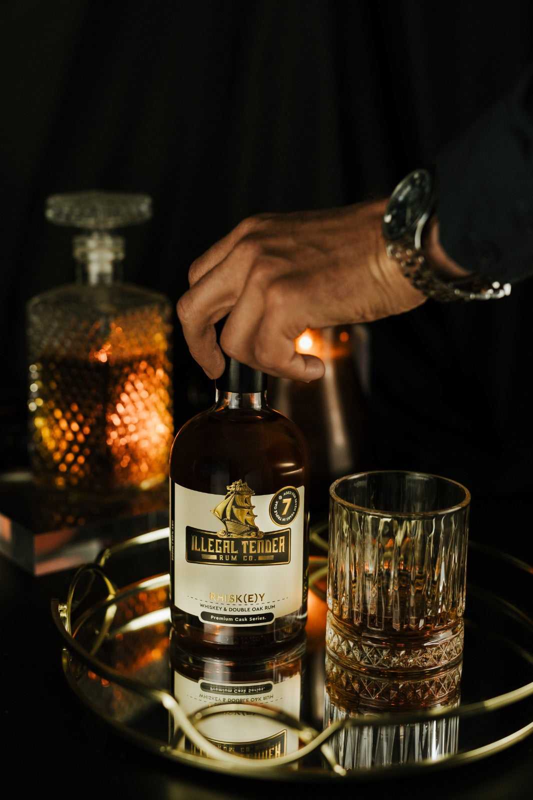 Rhisk(e)y - Limited Release - Double Oak Rum – Illegal Tender Rum Co.