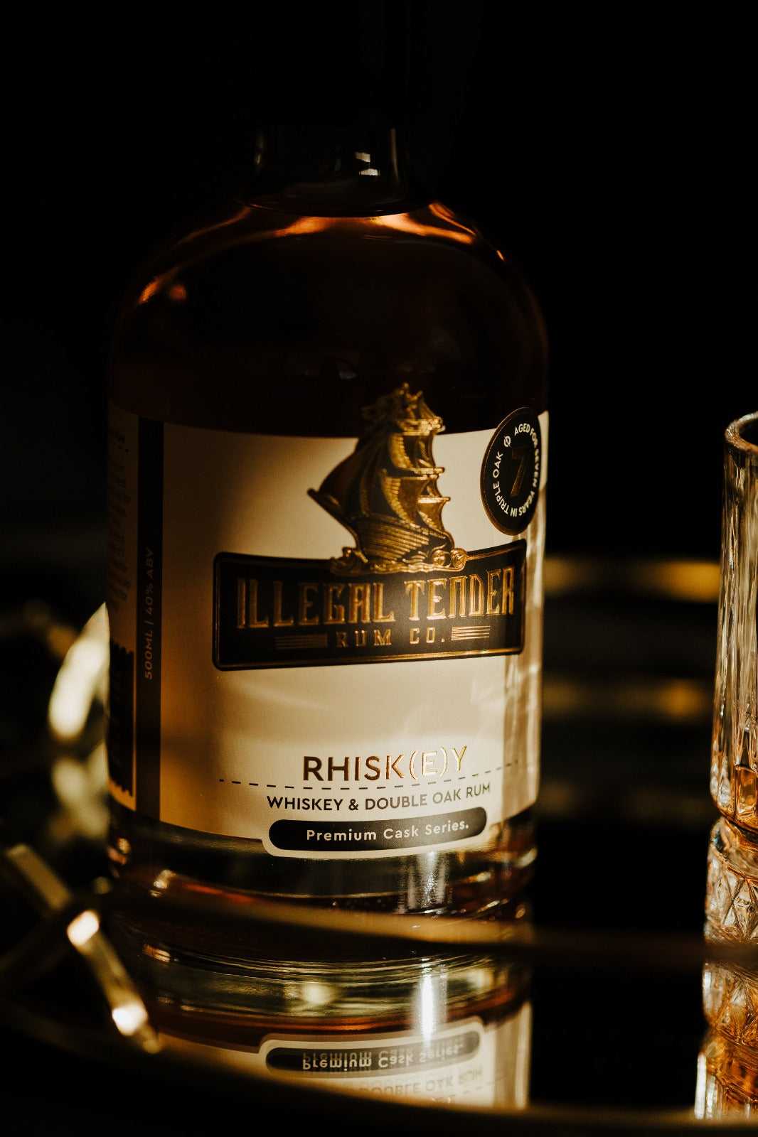 Rhisk(e)y - Limited Release - Double Oak Rum – Illegal Tender Rum Co.